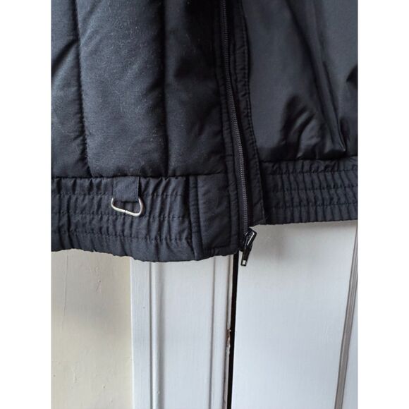 Vintage Powder Run Black Quilted Puffer Jacket – Women’s Size M - Picture 2 of 5